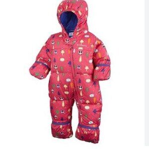 COLUMBIA Sportwear Snuggly Bunny Down Bunting Insulated. Size 12mo